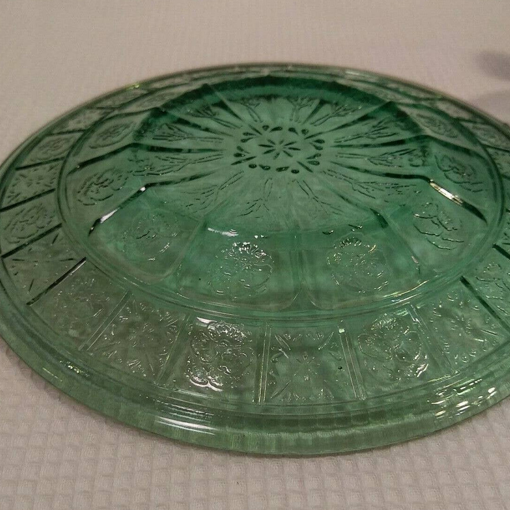 Doric n Pansy depression glass Pretty Polly Dishes - Picture 9 of 9